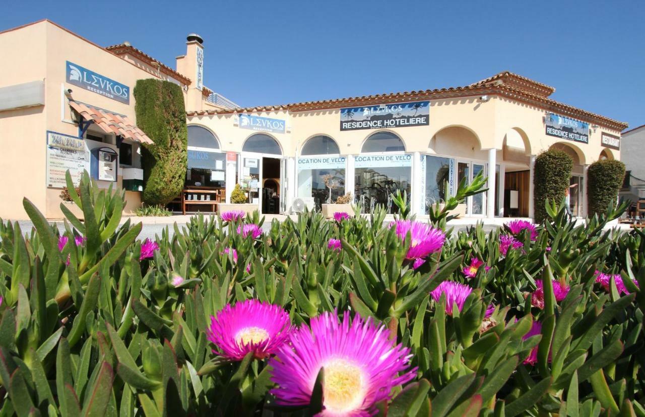 Hotel Le Leukos Leucate Exteriör bild